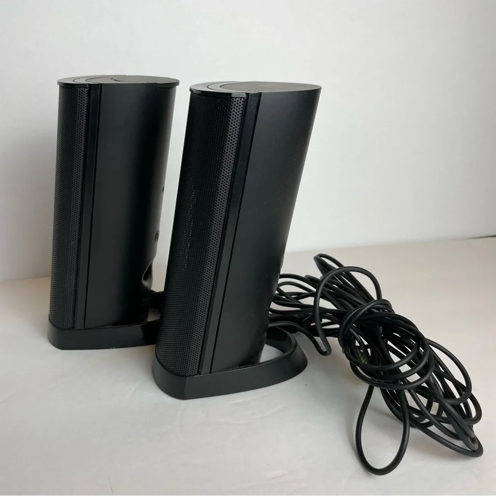 Black Dell Computer Speakers AX 210 5V